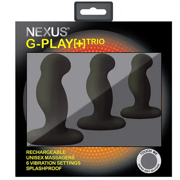 Nexus G-Play Trio Plus Unisex G-Spot & P-Spot Vibrators 3 Nexus G-Play Trio Plus Unisex G-Spot & P-Spot Vibrators - Afbeelding 3