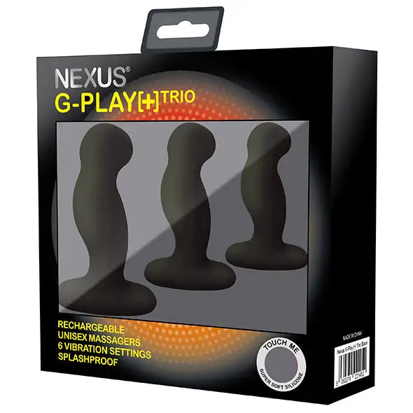 Nexus G-Play Trio Plus Unisex G-Spot & P-Spot Vibrators 4 Nexus G-Play Trio Plus Unisex G-Spot & P-Spot Vibrators - Afbeelding 4