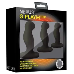 Nexus G-Play Trio Plus Unisex G-Spot & P-Spot Vibrators 9 Nexus G-Play Trio Plus Unisex G-Spot & P-Spot Vibrators -Vibrators winkel E32544 4