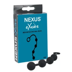 Nexus Excite Medium Siliconen Anale Kralen -Vibrators winkel E32569 1