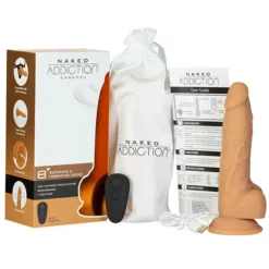 Naked Addiction Roterende & Vibrerende Vibrator Met Afstandsbediening 20 Cm -Vibrators winkel E32686 10