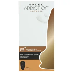 Naked Addiction Roterende & Vibrerende Vibrator Met Afstandsbediening 20 Cm -Vibrators winkel E32686 11