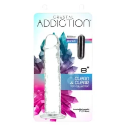 Addiction Crystal Dildo Met Zuignap 20 Cm -Vibrators winkel E32691 5