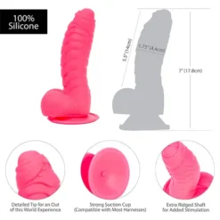 Addiction Tom Dildo Met Zuignap 18 Cm -Vibrators winkel E32717 5