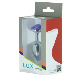 Lux Active Metalen Butt Plug 7,6 Cm -Vibrators winkel E32722 1
