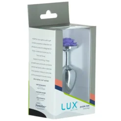 Lux Active Metalen Butt Plug 7,6 Cm -Vibrators winkel E32722 2
