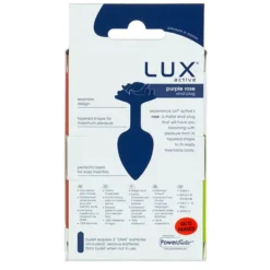 Lux Active Metalen Butt Plug 7,6 Cm -Vibrators winkel E32722 3