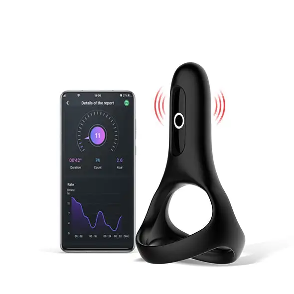 Magic Motion Rise Smart Vibrerende Penisring 1 Magic Motion Rise Smart Vibrerende Penisring