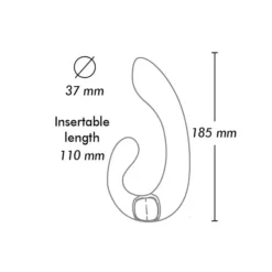 Shunga Miyo Intieme G-Spot Vibrator 18 Cm -Vibrators winkel E33543 7