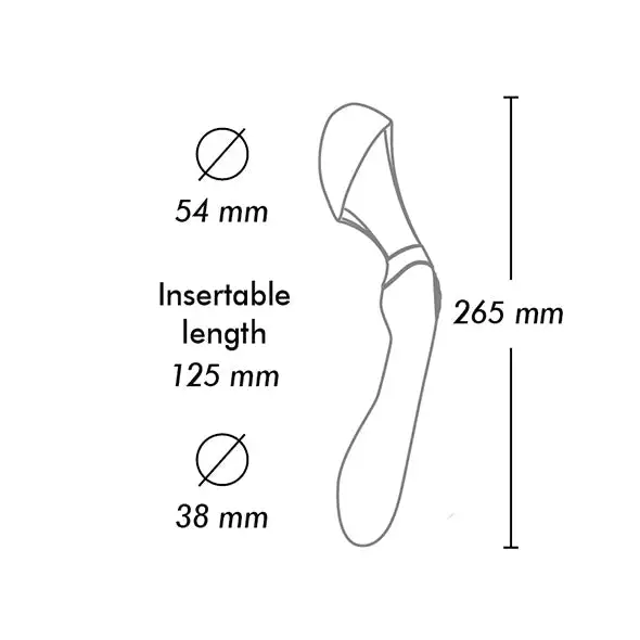 Shunga Zoa Intieme Wand Massager 27 Cm 5 Shunga Zoa Intieme Wand Massager 27 Cm - Afbeelding 5