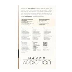 Naked Addiction Thrusting Dong Met Afstandsbediening 16,5 Cm Vanilla -Vibrators winkel E33747 10