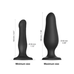 Strap-On-Me Opblaasbare Dildo -Vibrators winkel E33785 2