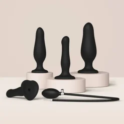 Strap-On-Me Opblaasbare Dildo -Vibrators winkel E33785 5