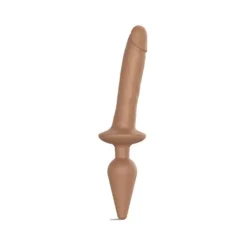 Strap-On-Me Switch Dubbele Dildo Caramel 11 Strap-On-Me Switch Dubbele Dildo Caramel -Vibrators winkel E33800
