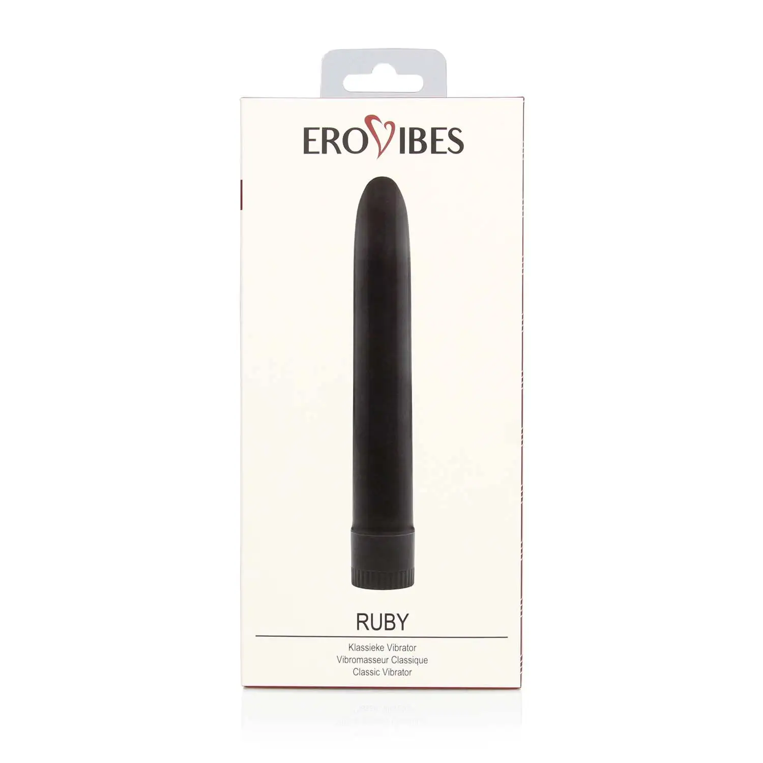 Erovibes Ruby Klassieke Vibrator 17 Cm 5 Erovibes Ruby Klassieke Vibrator 17 Cm - Afbeelding 5
