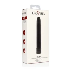 Erovibes Ruby Klassieke Vibrator 17 Cm 17 Erovibes Ruby Klassieke Vibrator 17 Cm -Vibrators winkel ERO013 002