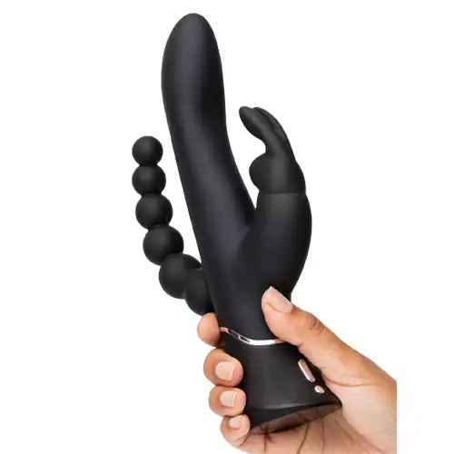 Happy Rabbit Triple Curve Rabbit Vibrator 24,2 Cm 2 Happy Rabbit Triple Curve Rabbit Vibrator 24,2 Cm - Afbeelding 2