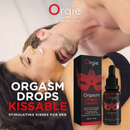 Orgie Orgasm Drops Kissable Clitoral Arousal 30 Ml -Vibrators winkel OrgieOrgasmDropsKissableClitoralArousal30ml