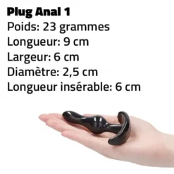 Erovibes Buttplug Set 4 Stuks -Vibrators winkel Plug1