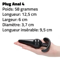 Erovibes Buttplug Set 4 Stuks -Vibrators winkel Plug4