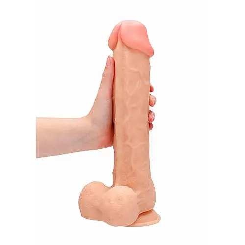 RealRock Realistische Vibrator Blank Met Afstandsbediening 28 Cm 2 RealRock Realistische Vibrator Blank Met Afstandsbediening 28 Cm - Afbeelding 2