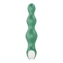 Satisfyer Lolli Plug 2 Vibrerende Buttplug -Vibrators winkel Satisfyer Lolli Plug 2 green analplug side view 2d2951cb eed9 416f 9368 d0367f9215f6