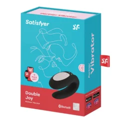 Satisfyer Double Joy Vibrator Voor Koppels -Vibrators winkel SatisfyerDoubleJoyVibratorVoorKoppels 6