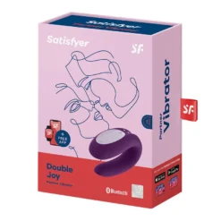 Satisfyer Double Joy Vibrator Voor Koppels -Vibrators winkel SatisfyerDoubleJoyVibratorVoorKoppels 9