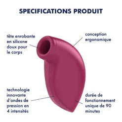 Satisfyer One Night Stand Luchtdruk Vibrator -Vibrators winkel SatisfyerOneNightStandLuchtdrukVibrator 3