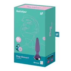 Satisfyer Plug-ilicious 1 Vibrerende Buttplug -Vibrators winkel SatisfyerPlug ilicious1VibrerendeButtplugPaars 6