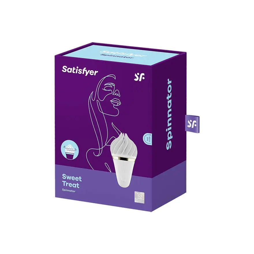 Satisfyer Sweet Treat Spinnator Roterende Vibrator 6 Satisfyer Sweet Treat Spinnator Roterende Vibrator - Afbeelding 6