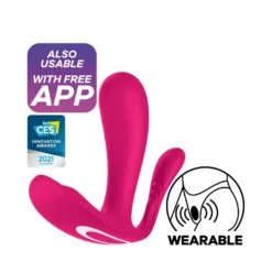 Satisfyer Top Secret+ Draagbare Vibrator Met Anale Stimulator -Vibrators winkel SatisfyerTopSecretPlus 4