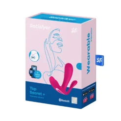 Satisfyer Top Secret+ Draagbare Vibrator Met Anale Stimulator -Vibrators winkel SatisfyerTopSecret DraagbareVibratorMetAnaleStimulatorRoos 2 0354f8d5 bbac 4cdf 9598 5aa7a2211558