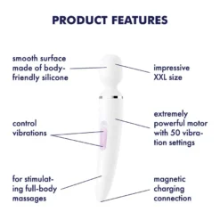Satisfyer Wand-er Woman Magic Wand Massager 16 Satisfyer Wand-er Woman Magic Wand Massager -Vibrators winkel SatisfyerWand erWomanMagicWandMassager 6