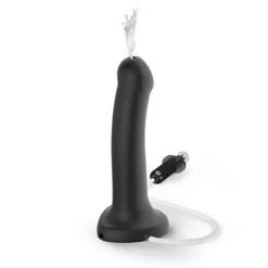 Strap-On-Me Realistische Spuitende Dildo Zwart