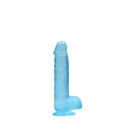 RealRock Realistische Dildo Met Ballen Blauw 15 Cm