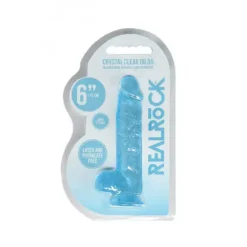 RealRock Realistische Dildo Met Ballen Blauw 15 Cm -Vibrators winkel timthumb 568880fc 7d5c 4818 8e4d 5134710ec932