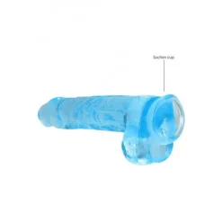 RealRock Realistische Dildo Met Ballen Blauw 25 Cm -Vibrators winkel timthumb 6895e37b 9753 48b2 802d bbab55ddf86b