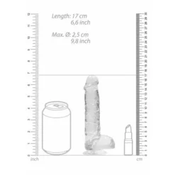 RealRock Realistische Dildo Met Ballen Transparant 15 Cm -Vibrators winkel timthumb 6ef53c9e 7687 4f01 a1e9 068b4cffdca4
