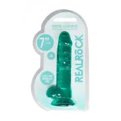 RealRock Realistische Dildo Met Ballen Turquoise 19 Cm -Vibrators winkel timthumb 89ae7e36 8339 4743 ac30 d4e0aa9dd161