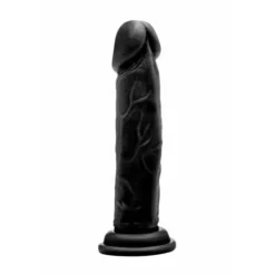 RealRock Realistische Dildo Zwart 20 Cm