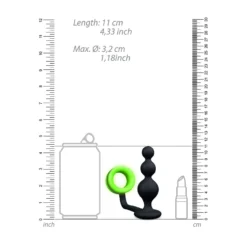 Ouch! Glow In The Dark Anale Kralen Met Cockring 11 Cm -Vibrators winkel timthumb 9c5381bb 82b5 45d4 8dac 51b07356cb14