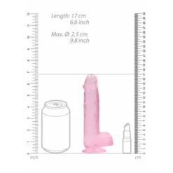 RealRock Realistische Dildo Met Ballen Roos 15 Cm -Vibrators winkel timthumb a50fa03e 6bf6 4dc2 bffe d0b741ef4add