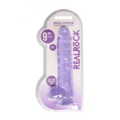 RealRock Realistische Dildo Met Ballen Paars 23 Cm -Vibrators winkel timthumb a831574a 307b 487a 90e3 01c2bd9b0c91