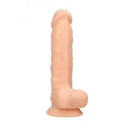 RealRock Realistische Dildo Met Ballen Blank 17,8 Cm