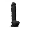 RealRock Realistische Dildo Met Ballen Zwart 22,8 Cm