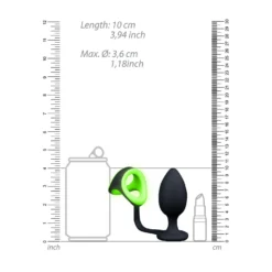 Ouch! Glow In The Dark Butt Plug Met Ball Strap 10 Cm -Vibrators winkel timthumb bfd93720 0b07 49fe 82e2 3f8a251da233