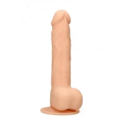 RealRock Realistische Dildo Met Ballen Blank 24 Cm